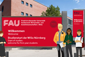 Towards entry "Start of studies 2021/22: Big welcome for WiSo first-year students on October 18, 2021"